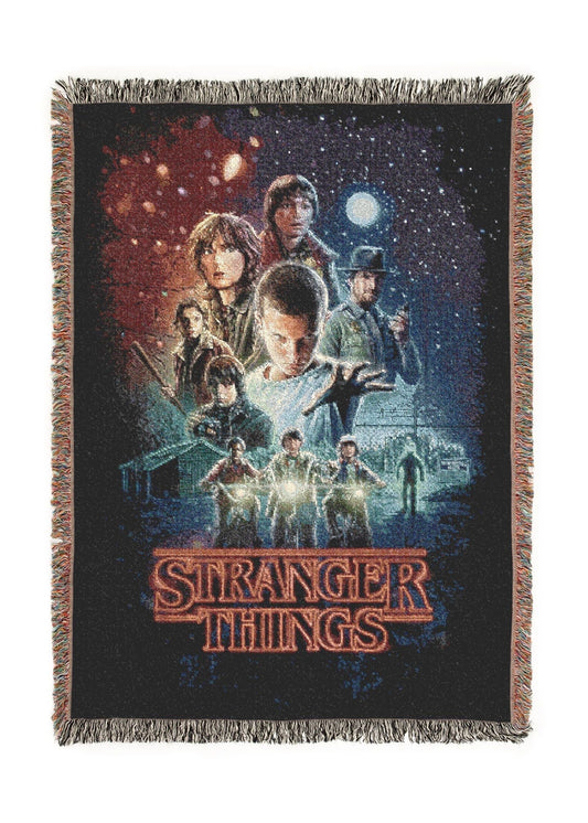 Stranger Things Woven Blanket