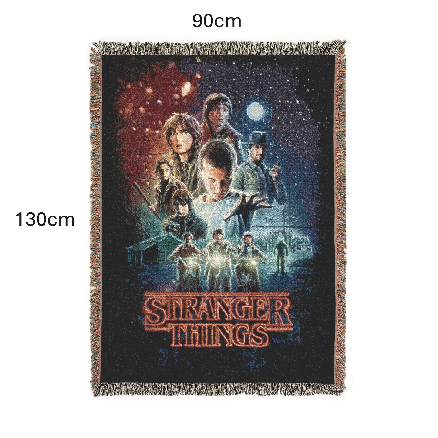 Stranger Things Woven Blanket